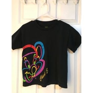 Chuck E Cheese Black Tee